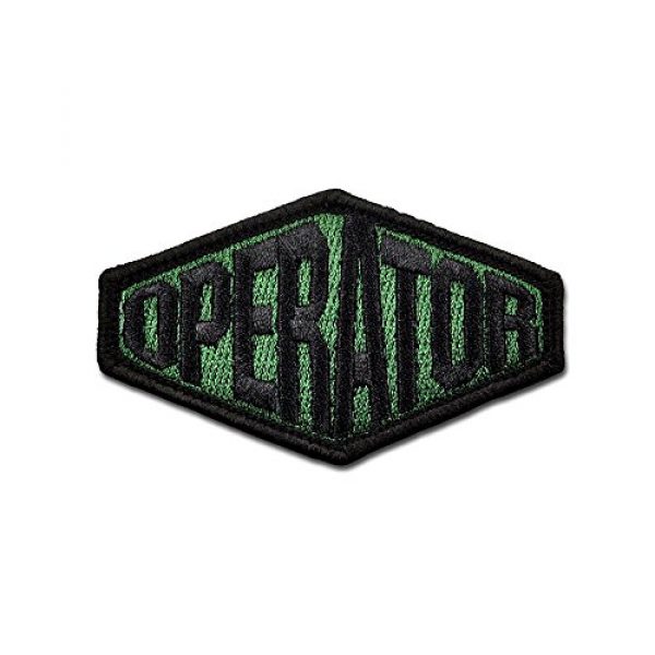 BASTION Airsoft Morale Patch 1 BASTION Morale Patches (Operator Ply, ODG) | 3D Embroidered Patches with Hook & Loop Fastener Backing | Well-Made Clean Stitching | Military Patches Ideal for Tactical Bag, Hats & Vest