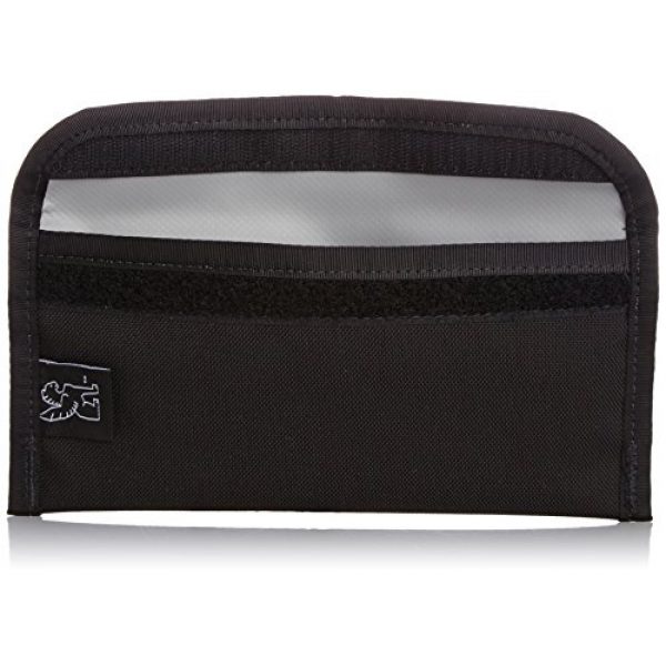 Chrome Tactical Pouch 4 Chrome Industries Small Utility Pouch - Bag Organizer for Tools, Cables, Charges, and Toiletries, Black