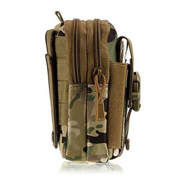Frolahouse Tactical Pouch 3 Frolahouse Tactical Waist Belt Bag | Universal Outdoor EDC Military Holster Phone Case