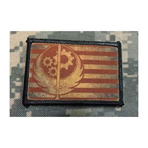 rarun.p Airsoft Morale Patch 1 rarun.p Brotherhood of Steel Flag Morale Patch Military Tactical Army Flag USA Hook