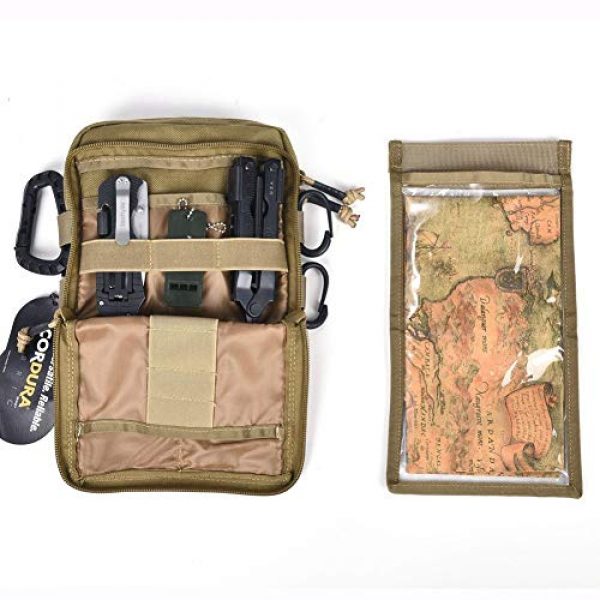 REEBOW GEAR Tactical Pouch 6 REEBOW GEAR Tactical Admin Pouch EDC Molle Military Bag Organizer