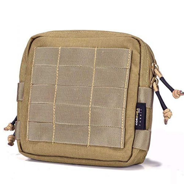 YASHALY Tactical Pouch 5 YASHALY Tactical Pouch, 1000D Tactical Gear Utility Map Admin Pouch EDC Tool Molle Bag Organizer