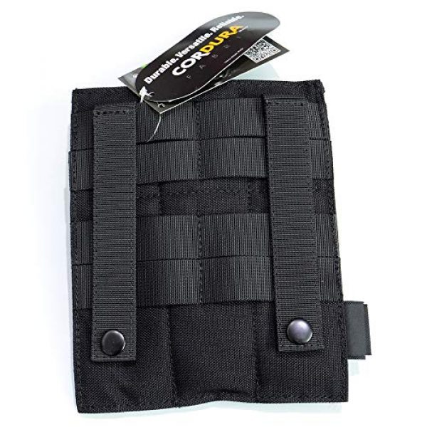 ROCOTACTICAL Tactical Pouch 6 ROCOTACTICAL Tactical Molle Magazine Pouch, Open Top, Kriss Tactical Triple Mag Pouch, Molle Triple Tactical Mag Pouch