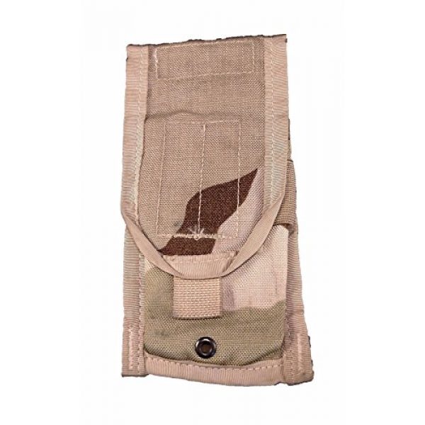 Molle Tactical Pouch 1 Excellent G1 M4 AR15 Double Mag Pouch Tri Color Desert Camo 5.56 2X Mags USGI