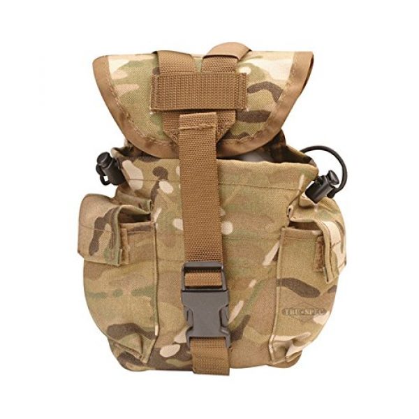 5ive Star Gear Tactical Pouch 1 5ive Star Gear Molle Compatible 1 Quart Canteen/Utility Pouch, One Size, Multicam
