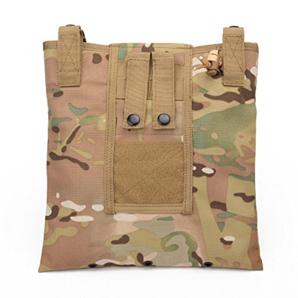 ATAIRSOFT Tactical Pouch 1 ATAIRSOFT Molle System Tactical Foldable Dump Magazine Pouch Hunting Recovery Bag Drop Pouches