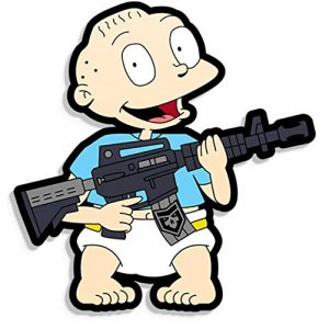PatchOps Airsoft Morale Patch 1 PatchOps Parody 2A Tommy PVC Tactical Morale Patch