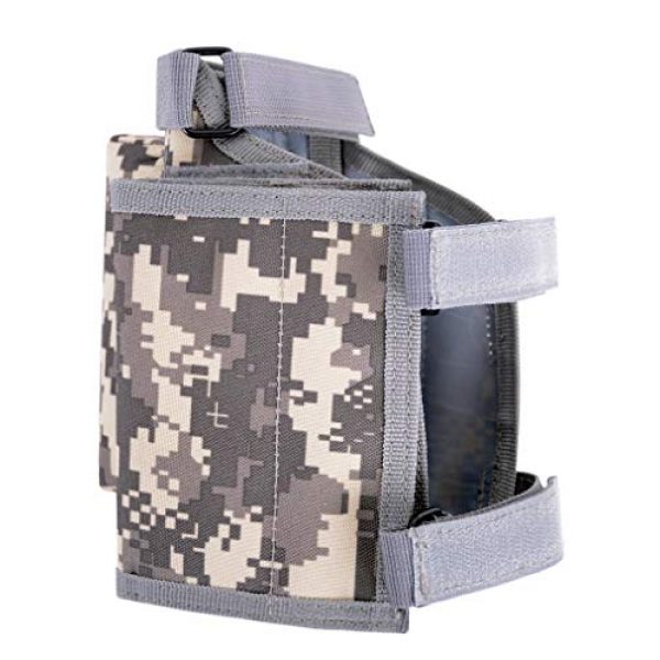 Lizipai Tactical Pouch 6 Lizipai Tactical Drop Leg Holster, Adjustable Leg Holster Bag; Tactical Buttstock Pouch, Butt Stock Holder Ammo Pouch