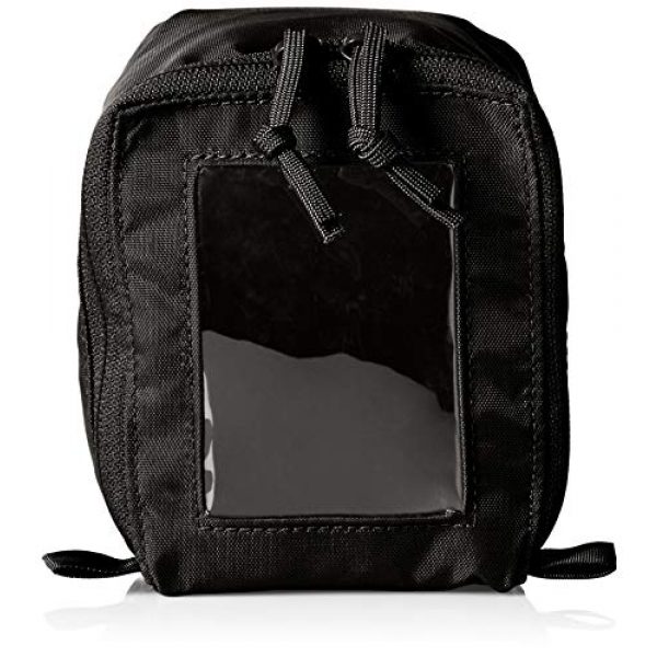 LBX TACTICAL Tactical Pouch 1 LBX TACTICAL (LBX-1015BLK) 3" Open Window Pouch, Black, Small