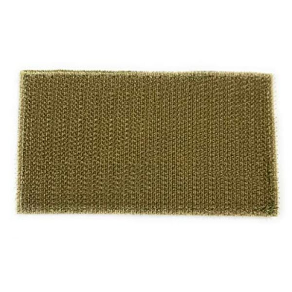 Almost SGT Airsoft Morale Patch 2 Zero 2 Patch - Funny Tactical Military Morale Embroidered Patch Hook Backing(Brown)