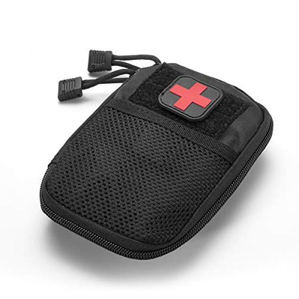 BIHIKI Tactical Pouch 4 BIHIKI Medical Pouch, First Aid Bag Tactical Pouch for Camping Climbing Traveling Outdoor Activities, Bag Only