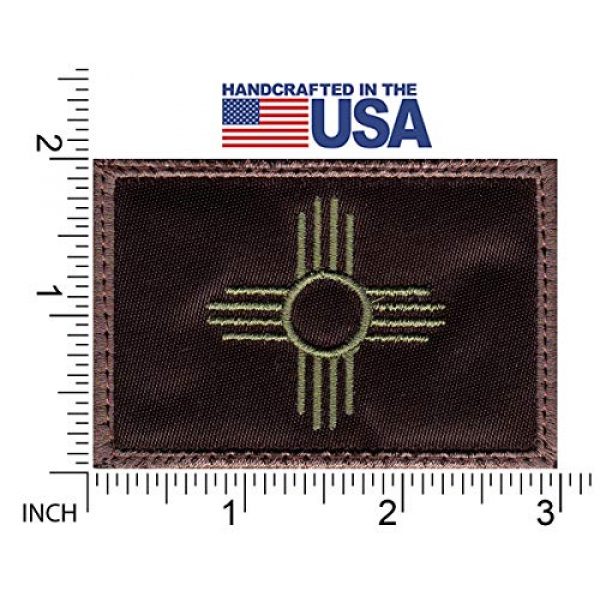 Tactical Patch Works Airsoft Morale Patch 2 New Mexico Zia Symbol State Flag Patch