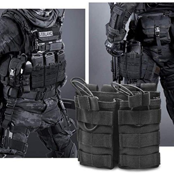 Onepin Tactical Pouch 6 Tactical Triple Double Single M4/M16 Open Top Molle Mag Pouch