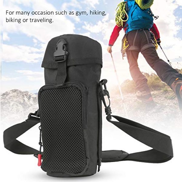 VGEBY Tactical Pouch 7 VGEBY Outdoor Water Bottle Bag Waterproof Outdoor Tactics Water Bottle Bag Pouch Hydration Carrier Sport Bag for Camping Hiking Fishing