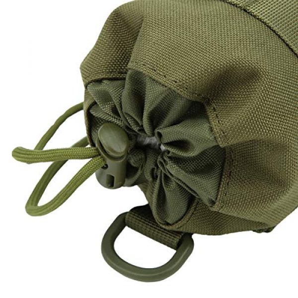 DAUERHAFT Tactical Pouch 7 DAUERHAFT Adjustable Zipper Water Bottle Sleeve Bag,Suitable for Camping,Hiking