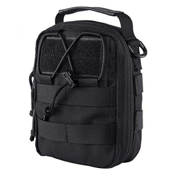 IDOGEAR Tactical Pouch 1 IDOGEAR Tactical MOLLE EMT Pouch Medical Pouch First Aid IFAK Utility Pouch Airsoft Hunting EDC Med Bag 500D Nylon (Pouch Only)