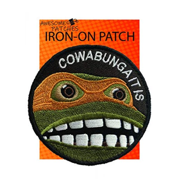 AwesomePatches Airsoft Morale Patch 1 Premium Iron-on Embroidery Decorative Sew-on Patches Appliqu© for Backpack Jeans Jackets Shirts Garments, 3 Inch