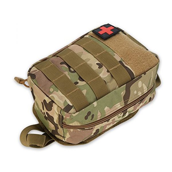 Dioche Tactical Pouch 6 Dioche Outdoor Survival Military First Aid Bag Climbing Emergency Medical Pouch Pack(Camouflage)