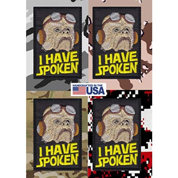Patch Brigade Airsoft Morale Patch 4 Kuiil I Have Spoken Mandalorian Inspired Art Patch
