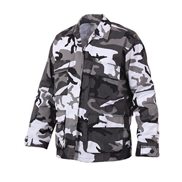 Rothco Tactical Shirt 2 Camo BDU (Battle Dress Uniform) Military Shirts, City Camo, M