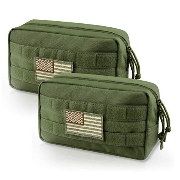 AMYIPO Tactical Pouch 1 AMYIPO MOLLE Pouch Multi-Purpose Compact Tactical Waist Bags Utility Pouch
