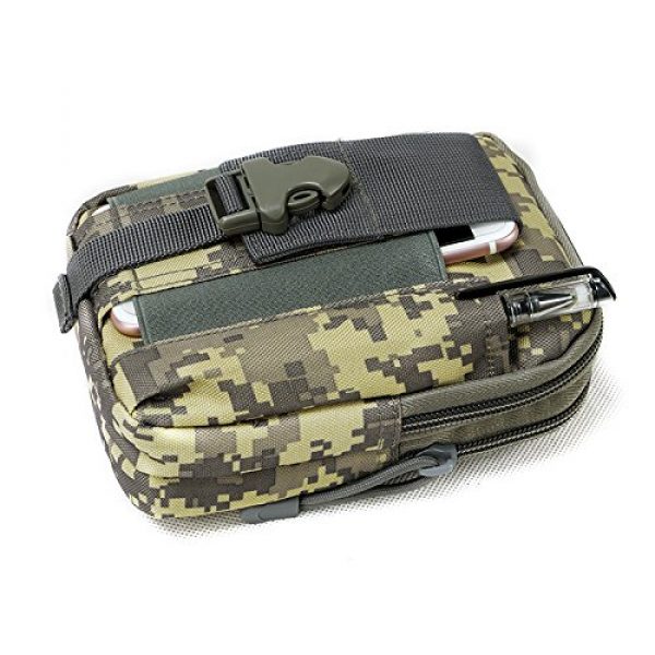 PXDREAM Tactical Pouch 4 PXDREAM Tactical Molle Pouch Utility Gadget EDC Pouch Waist Bag Belt Waist Pack Cellphone Holster