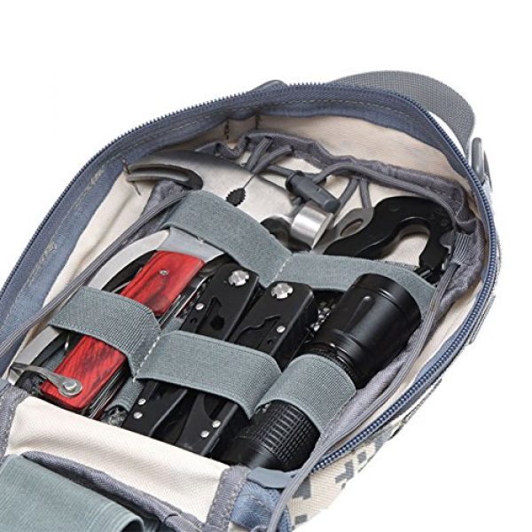 Messagee Tactical Pouch 6 Messagee Tactical Military Shoulder Bag Medical Bag Medical Pouch for Hunting and Camping