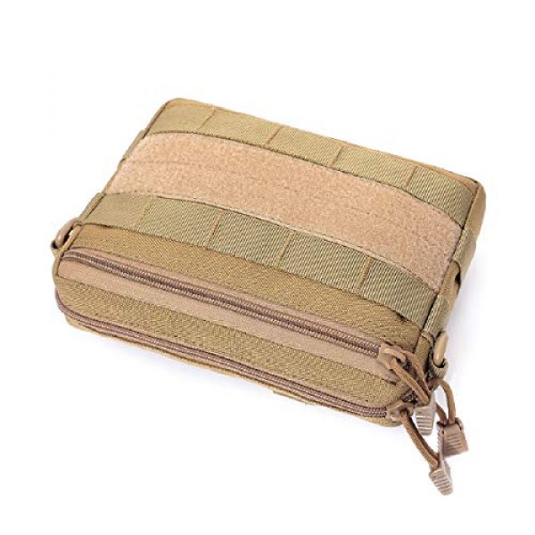 Azarxis Tactical Pouch 3 Azarxis Molle Pouches, Tactical Admin Pouch Compact EDC Utility Gadget Gear Pouch Military Carry Accessory Belt Hanging Waist Bag
