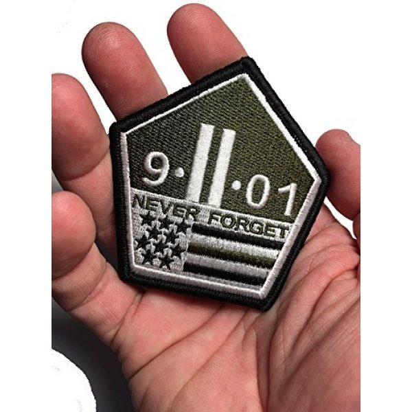 Pantel Tactical Airsoft Morale Patch 3 Multicam Us Made 9 11 Never Forget Patch Morale Military 911 Twin Towers
