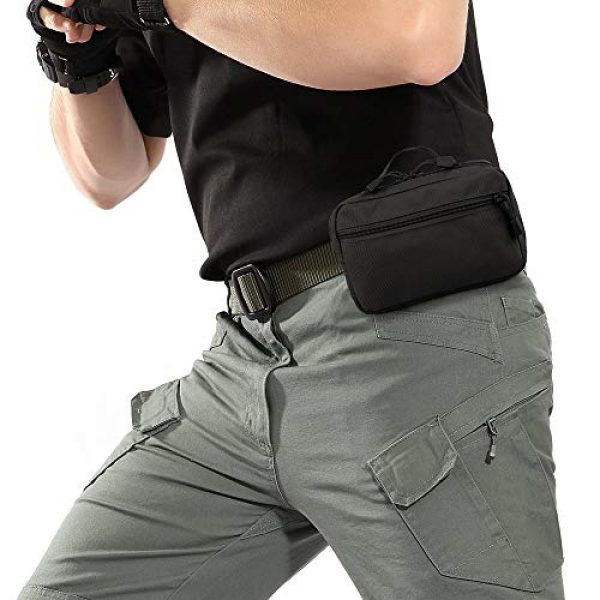 LIVANS Tactical Pouch 7 LIVANS Tactical EDC Molle Pouch, Medical EMT Pouch Quick Rip-Away First Aid Pouches, Blowout Utility Bag Perfect for Emergency, Medical, Survival, Trauma, Travel