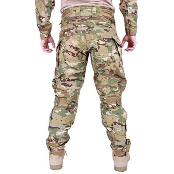 IDOGEAR SPORTS Tactical Pant 2 IDOGEAR G3 Combat Pants with Knee Pads Multicam Black Airsoft Hunting Army Military Camouflage Clothing