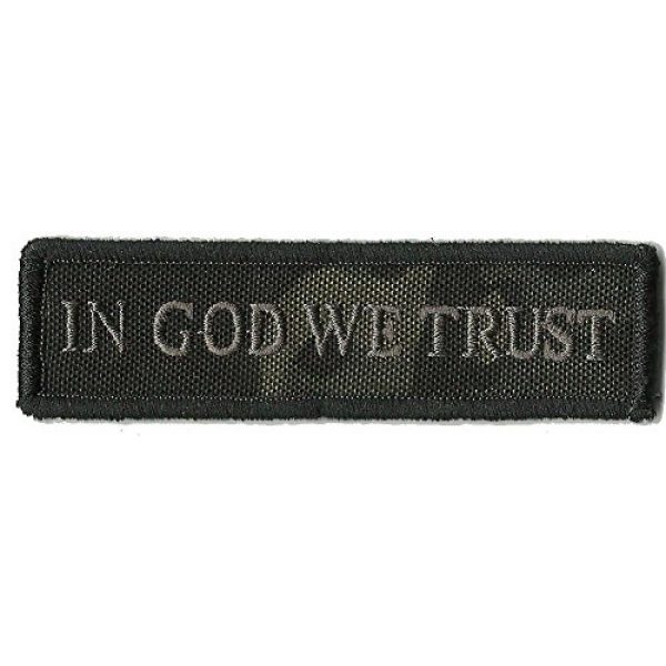 Gadsden and Culpeper Airsoft Morale Patch 1 MULTICAM-BLACK In God We Trust - Tactical Morale Patch