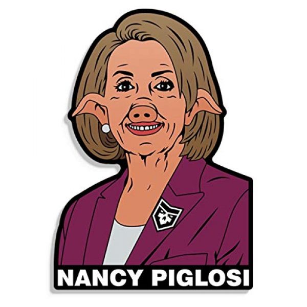 PatchOps Airsoft Morale Patch 1 PatchOps Parody Nancy Piglosi Pelosi PVC Tactical Morale Patch