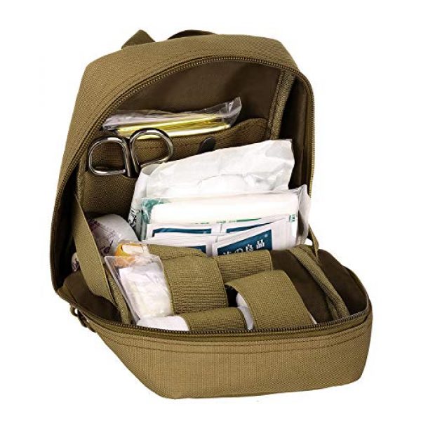 ArcEnCiel Tactical Pouch 4 ArcEnCiel EMT Molle Pouch Tactical Military IFAK Medical First Aid Kit Utility Bag