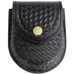 RYNO GEAR Tactical Pouch 1 RYNO GEAR Basketweave Synthetic Leather Handcuff Holder
