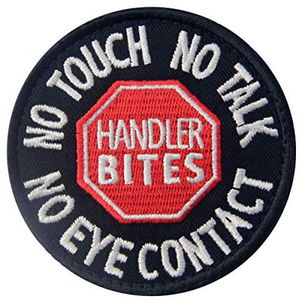 Rocking Planet Airsoft Morale Patch 1 Rocking Planet Service Dog Patches Therapy Dog Vests/Harnesses Applique Embroidered Fastener Hook & Loop Emblem