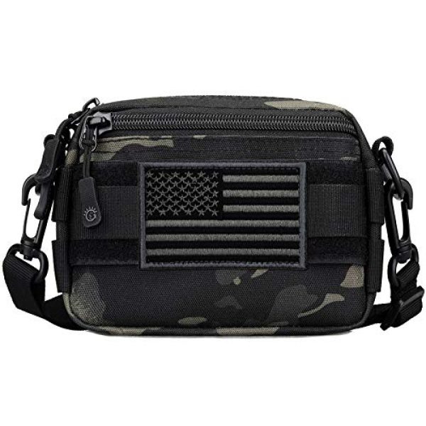 Protector Plus Tactical Pouch 1 Protector Plus Tactical MOLLE Pouch Small Admin Waist Bag Utility Gadget Gear Medical Pack Tool Pocket EDC Belt Purse