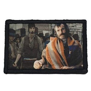 RedheadedTshirts Airsoft Morale Patch 1 Gangs of New York Movie Morale Patch 2x3" Hook and Loop Made in The USA