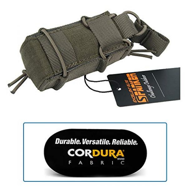 EXCELLENT ELITE SPANKER Tactical Pouch 6 EXCELLENT ELITE SPANKER Open Top Single Pistol Mag Pouch Flashlight Holder Magazine for Glock19 M1911 Magazines