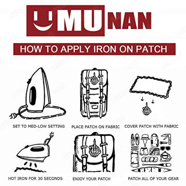 MUNAN Airsoft Morale Patch 3 Skull Middle Finger Skeleton Bone Ghost Hog Outlaw Hot Rod Motorcycles Rider Lady Biker Jacket T Shirt Patch Sew Iron on Embroidered Badge Sign Costum