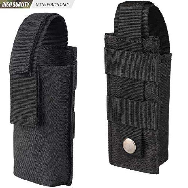 Livans Tactical Pouch 4 Livans Tactical Medical Shears Pouch, Molle Medical Shears Pouch EMT Scissors Bag Fit for Tourniquet, EMT Shears, Folding Knife, Tactical Flashlight, Pistol Mag Pouch Small Tool Bag Organizer
