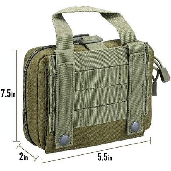 ACOMOO Tactical Pouch 7 ACOMOO Tactical Pouch Tear-Proof Molle Medical Pouch Tearable First Aid Kit, Emergency Bag for Outdoor Hiking