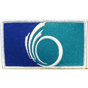 Fast Service Designs Airsoft Morale Patch 1 Ottawa Canada Flag Embroidered Patch with Hook and Loop MC Biker Morale Patriotic Canadian Emblem. White Border #20