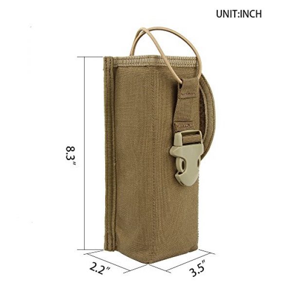 EXCELLENT ELITE SPANKER Tactical Pouch 2 EXCELLENT ELITE SPANKER Tactical Universal Radio Holster Pouch Holder Case Bag Molle Adjustable Military Walkie Talkie Holder