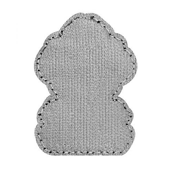 Morton Home Airsoft Morale Patch 5 Morton Home K9 & Crossbone Killer Attack Police Dog Fastener PVC Embroidered Army Swat Morale Hook Loop Backing Tactial Badge Swat for Service Animal Vest Morale Patch