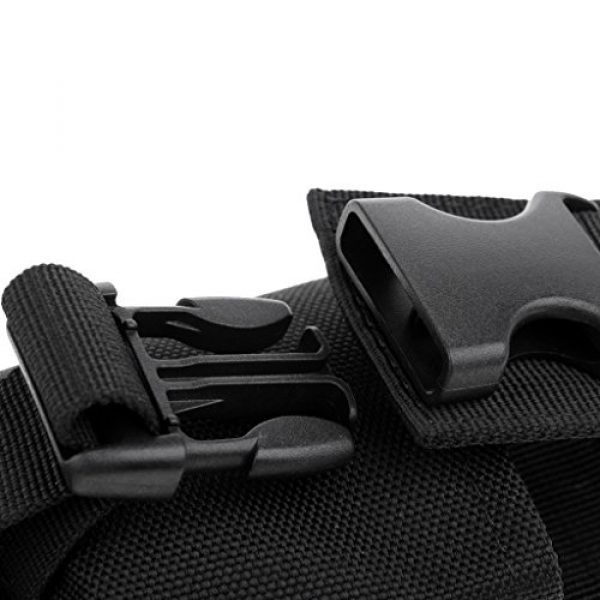 LEIPUPA Tactical Pouch 4 LEIPUPA Backpack Shoulder Strap Accessory Pouch Outdoor Hiking Trekking Molle Bag
