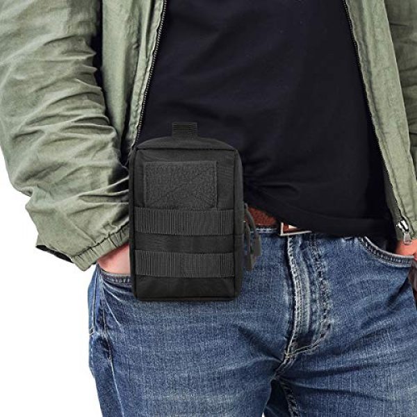 Gogoku Tactical Pouch 5 Gogoku Molle Pouch 2 Packs Tactical Molle Pouches Compact Utility EDC Waist Bag Pack