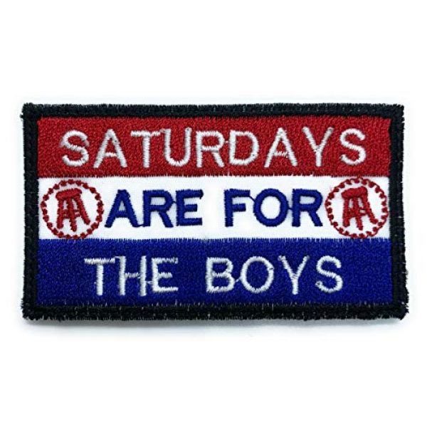 Almost SGT Airsoft Morale Patch 1 for The Boys Patch Saturdays - Funny Tactical Military Morale Embroidered Patch Hook Backing