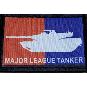 RedheadedTshirts Airsoft Morale Patch 1 Major League Tanker Morale Patch Tactical Military by RedheadedTshirts. M1 Abrames Armored.Made in The USA!