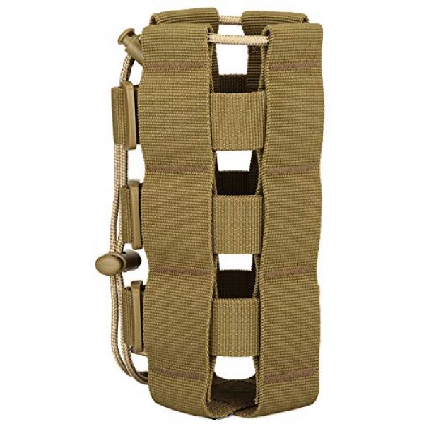 Protector Plus Tactical Pouch 1 Protector Plus Tactical Water Bottles Pouch Military MOLLE Adjustable Kettle Holder Bag H2O Drinks Carrier Case
